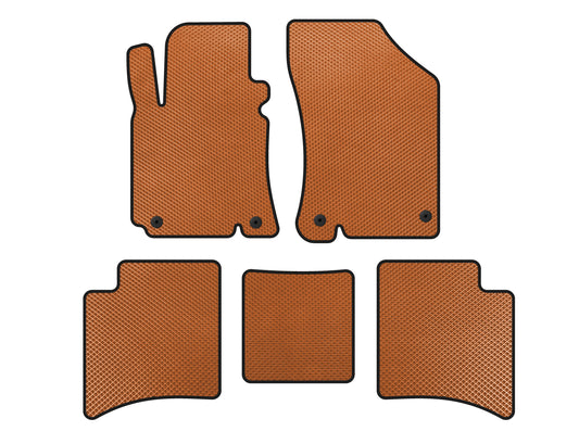 EVA Floor Mats (Orange) for Geely MK Cross 2010-2016 - image 1