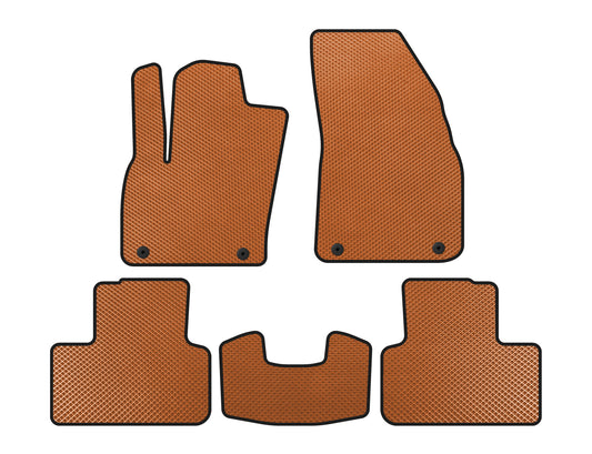 EVA Floor Mats (Orange) for Volvo XC40 2018- - image 1