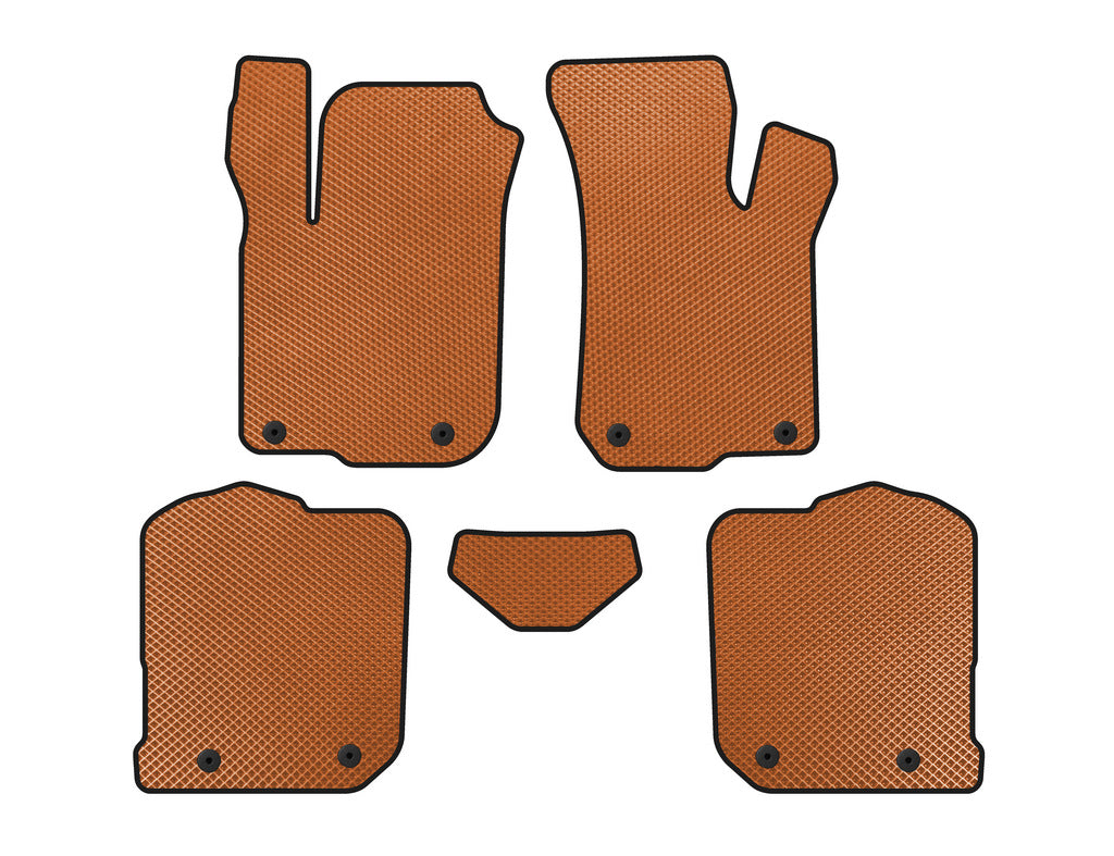 EVA Floor Mats (HB, Orange) for Audi A3 1996-2003 - image 1