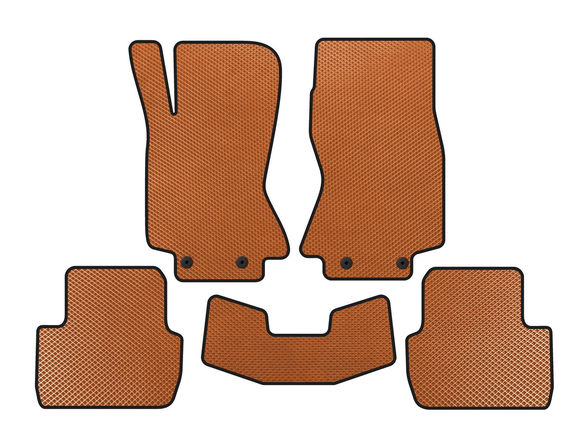 EVA mats (Orange) for Jaguar S-Type 1999-2008 - image 1