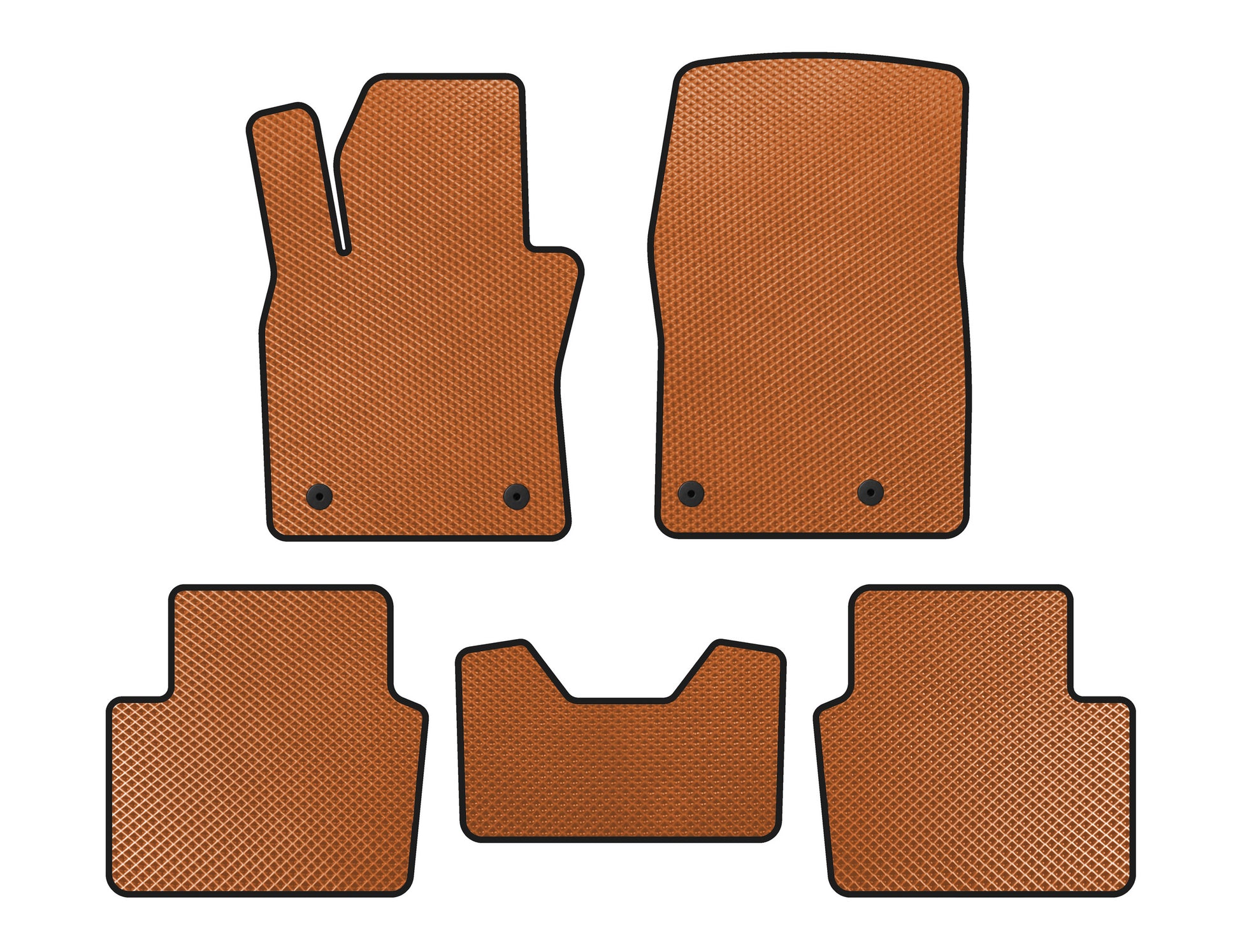 EVA mats (HB, Orange) for Mazda 3 2019↗︎ - image 1