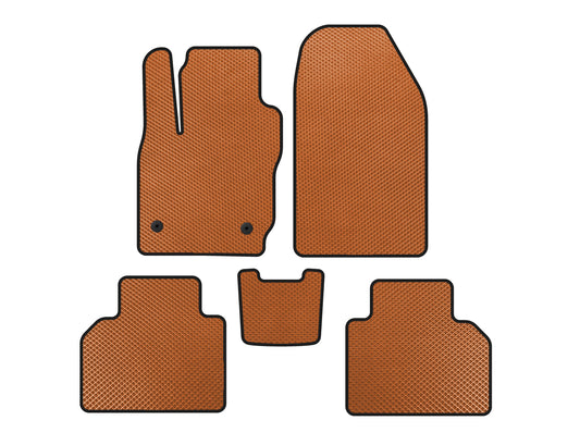 EVA Floor Mats (Orange) for Ford Courier 2014-2023 - image 1