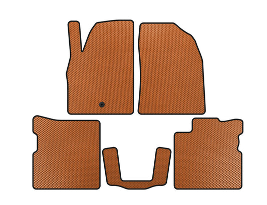 EVA Floor Mats (Orange) for Chevrolet HHR 2005-2011 - image 1