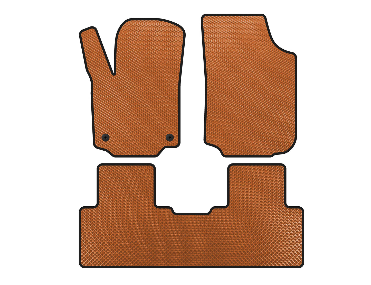 EVA Floor Mats (Orange) for GMC Terrain 2017– - image 1