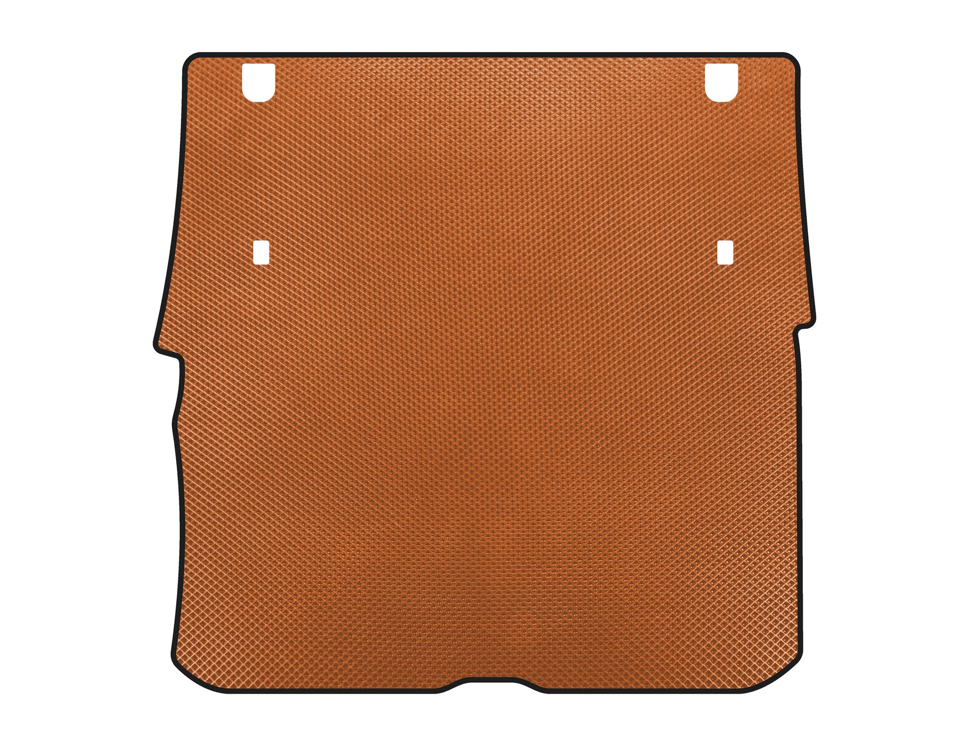 EVA Trunk Mat (2015-2018, without 3rd row, 8-seater, USA, Orange) for Honda Pilot 2015-2022 - image 1