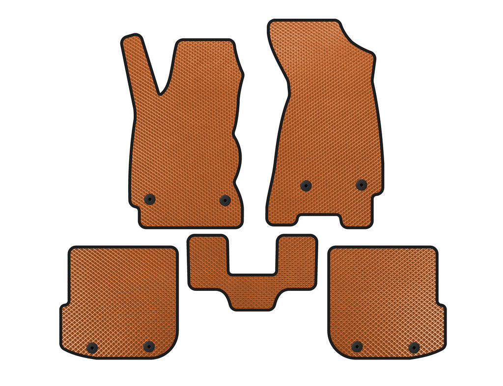 EVA Floor Mats (SW, Orange) for Audi A4 B5 1994-2001 - image 1