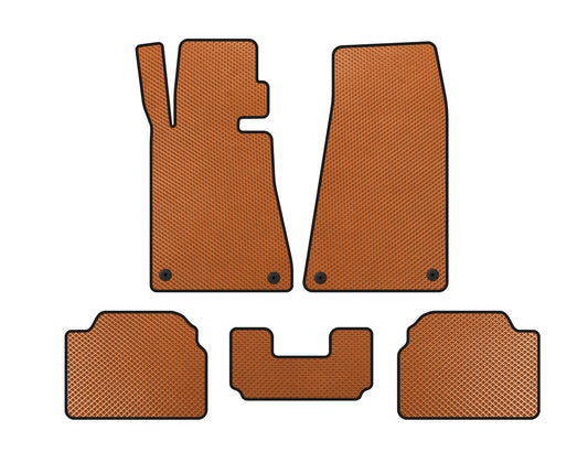EVA mats (SD, Orange) for BMW 5 series E-34 1988-1995 - image 1