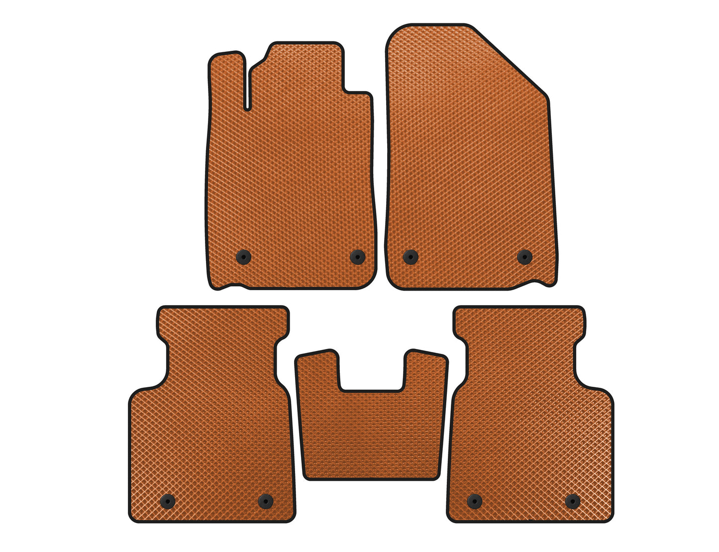 EVA Floor Mats (Orange) for Lexus ES 2001-2006 - image 1