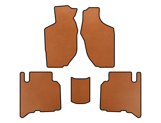 EVA Floor Mats (5-Door, Orange) for Opel Frontera 1998-2003 - image 1