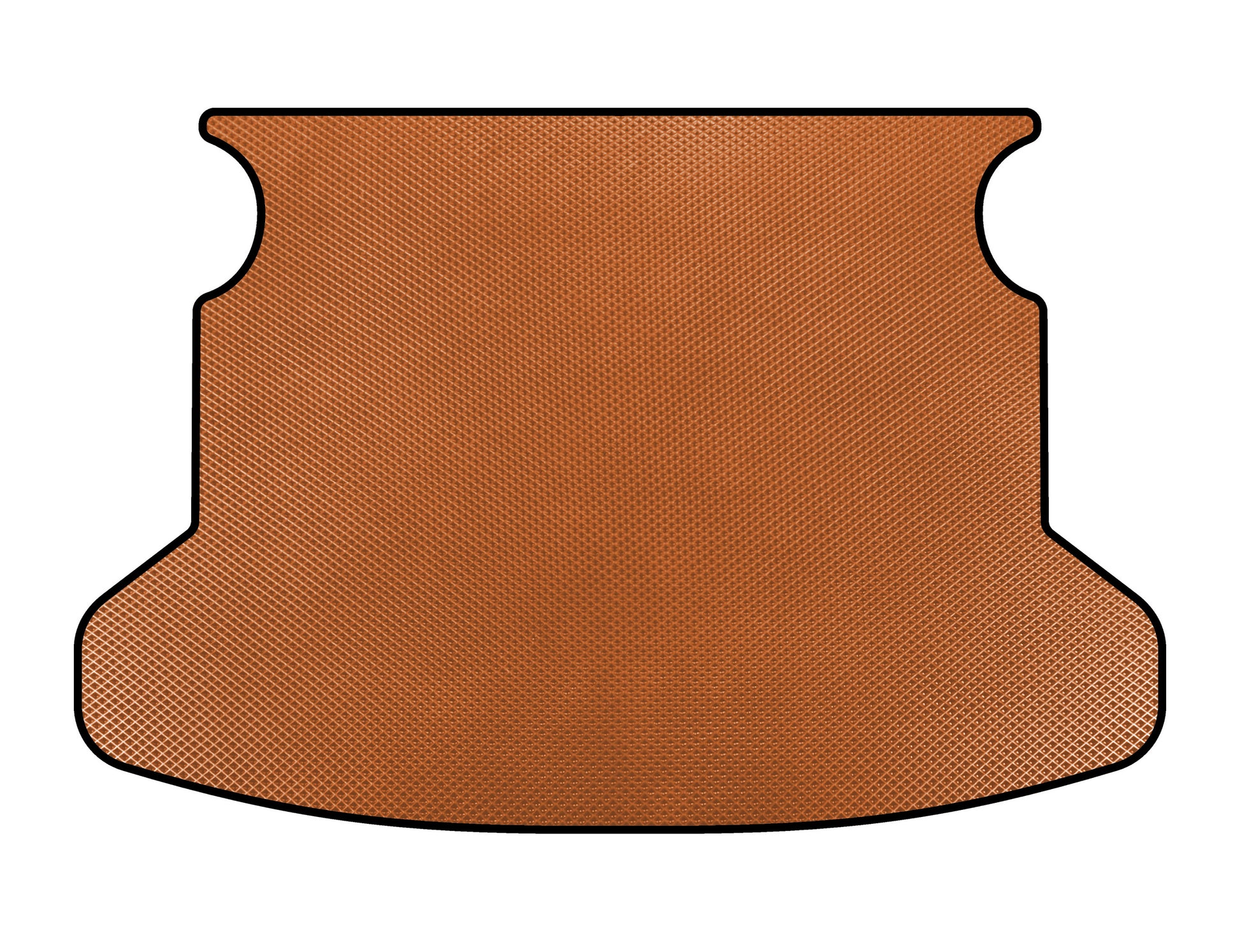 Trunk Mat EVA (SD, Orange) for Toyota Corolla 2002-2007 - image 1
