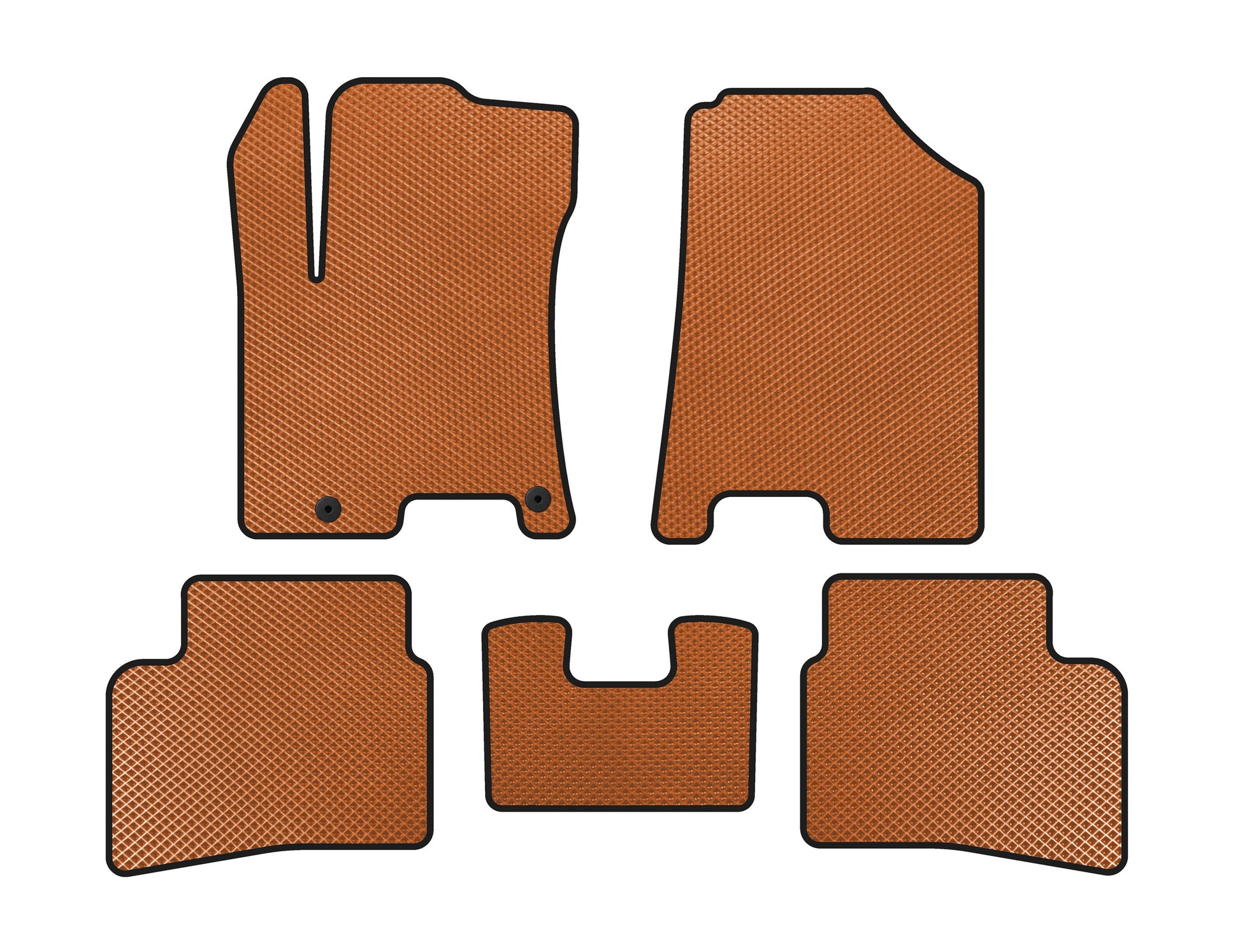 EVA Floor Mats (Orange) for Hyundai Venue 2019- - image 1