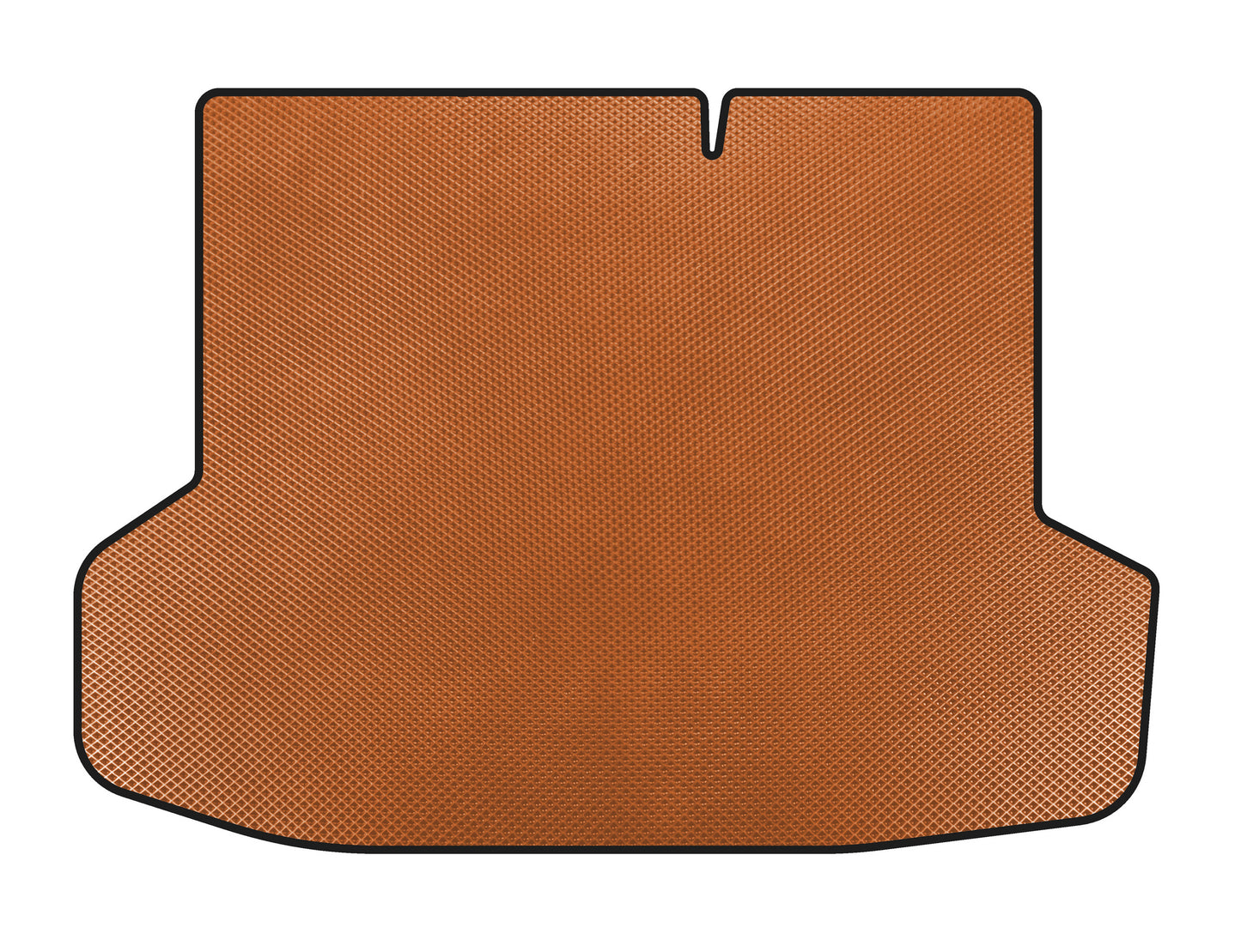 Trunk mat (SD, Orange) for Kia Rio 2005-2011 - image 1