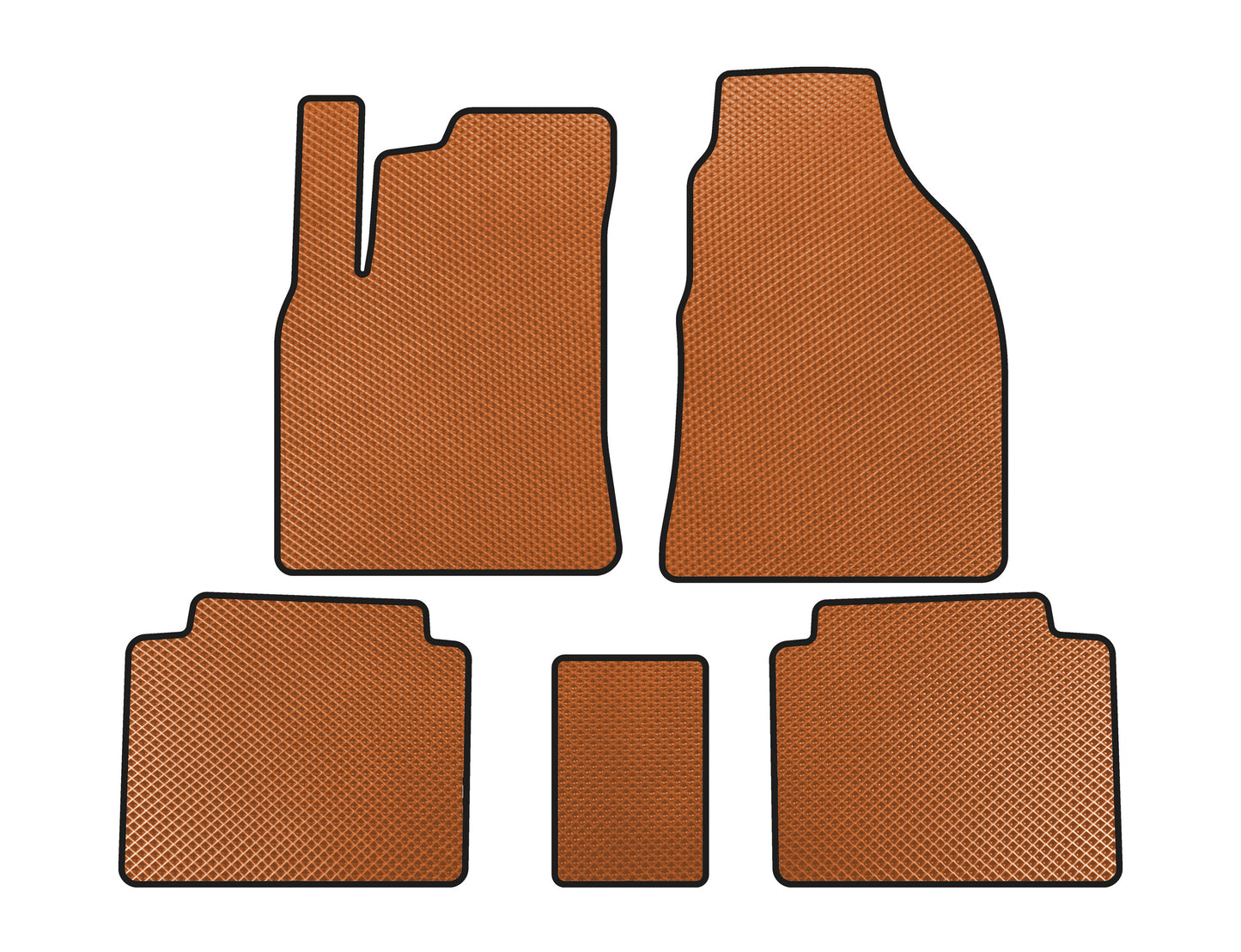 EVA mats (Orange) for Hyundai Matrix - image 1