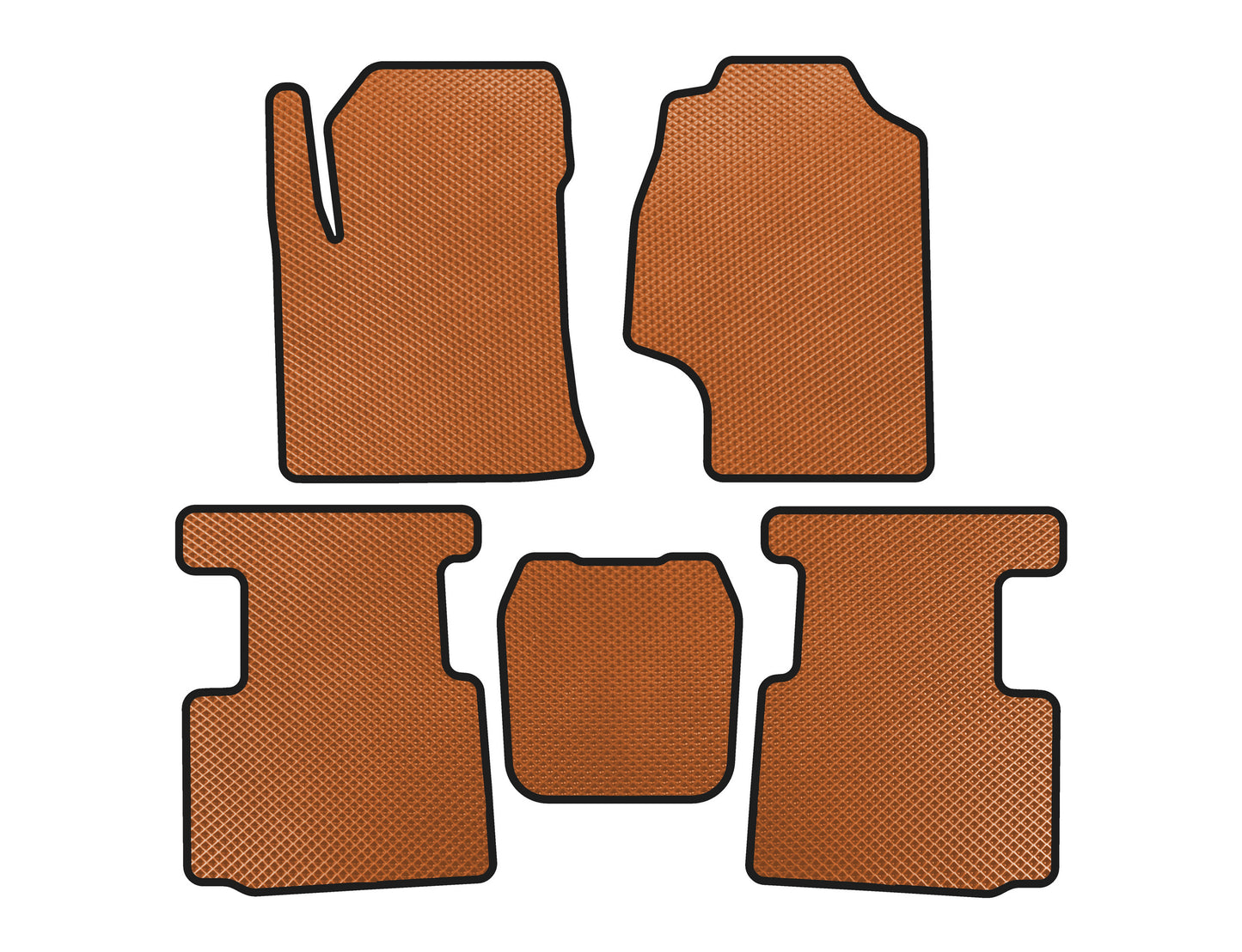 EVA Floor Mats (Orange) for GreatWall Haval H2 2014-2021 - image 1