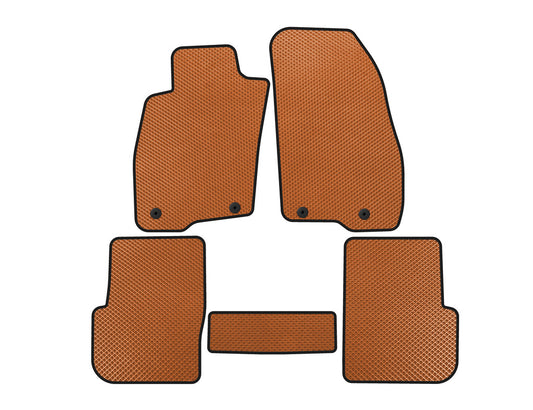 EVA Floor Mats (Orange) for Alfa Romeo MiTo 2008-2018 - image 1