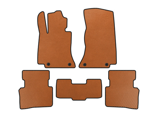 EVA Floor Mats (SD, Orange) for Mercedes C-class W206 2022- - image 1