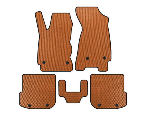 EVA Floor Mats (SD, Orange) for Audi A4 B5 1994-2001 - image 1