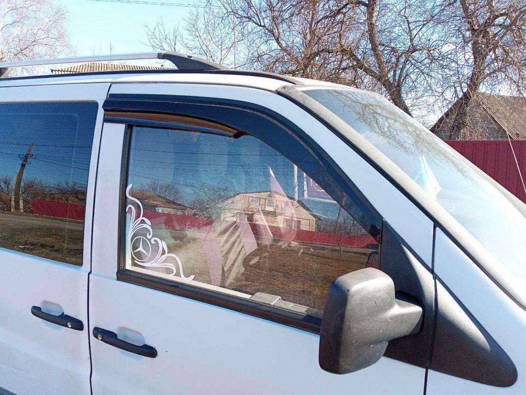 Windbreakers (2 pcs, Sunplex Sport) for Mercedes Vito W638 1996-2003 - Reelken Auto