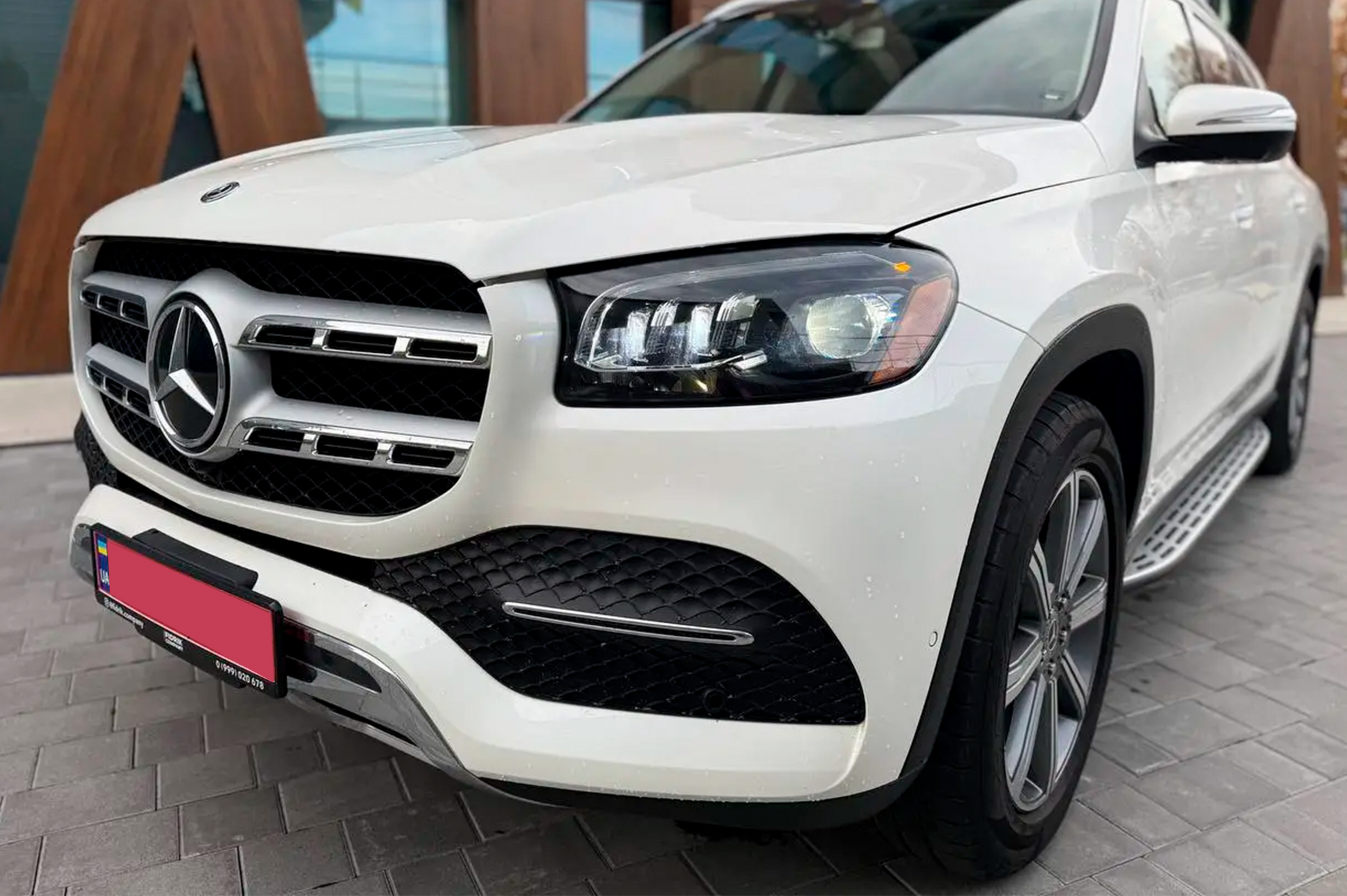 Side Steps (2 pcs, OEM) for Mercedes GLS X167 2019- - image 5