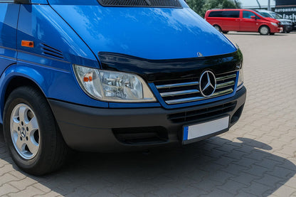 Chrome trim for radiator grille frame (2002-2006, 5 pcs, stainless steel) for Mercedes Sprinter W901/902/903/904/905 1995-2006 - image 1