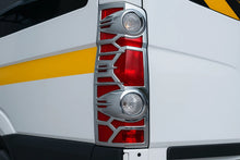 Chrome Tail Light Covers (2 pcs, plastic) for Volkswagen Crafter 2006-2016 - image 1