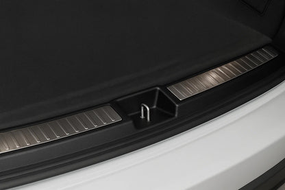 Trunk Sill Protector Libao 2008-2012 (2 pcs, Stainless Steel) for Mercedes GLK сlass X204 2008-2015 - image 1