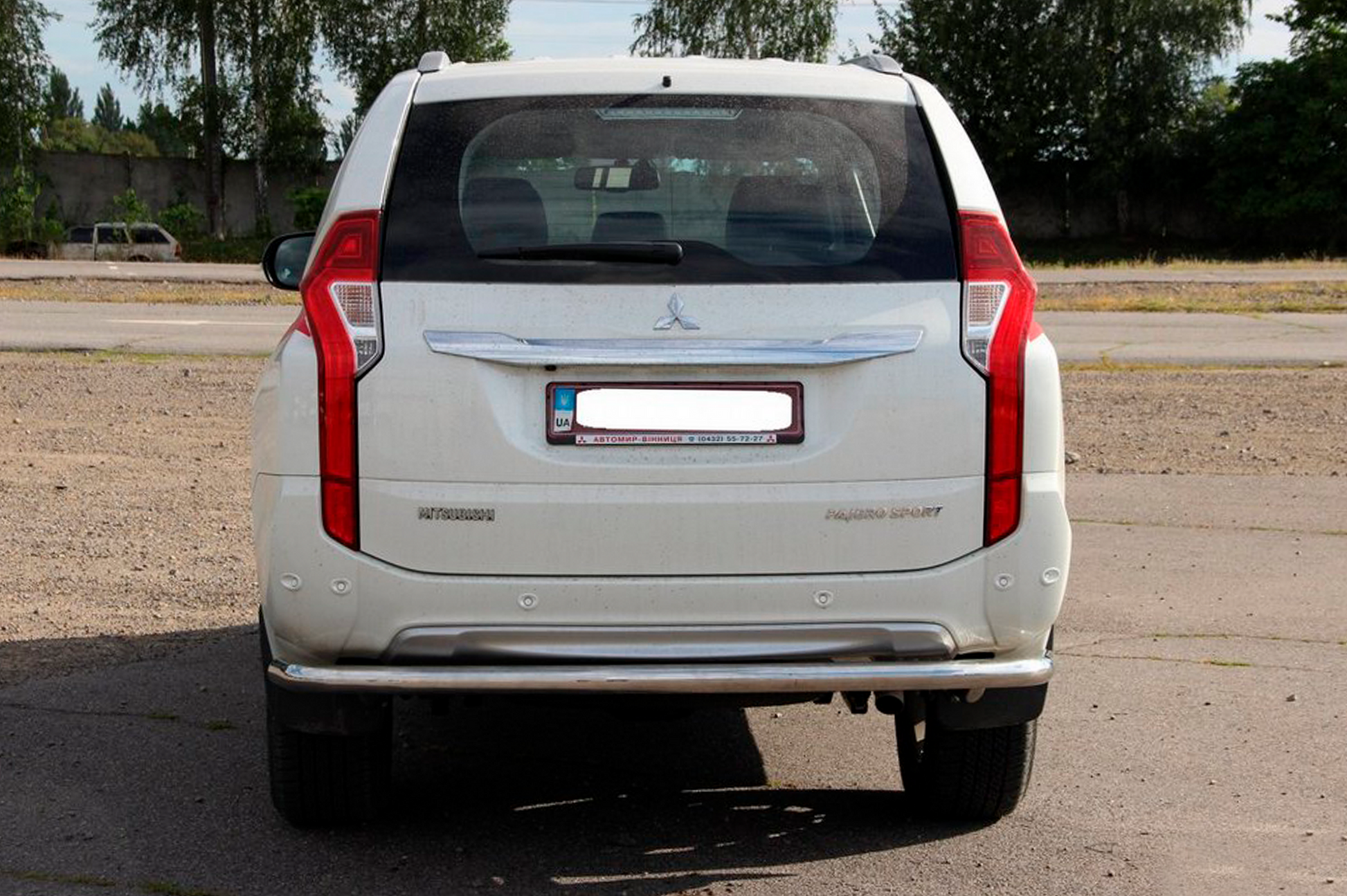 Rear Guard AK005 (Stainless Steel) for Mitsubishi Pajero Sport 2015- - image 2