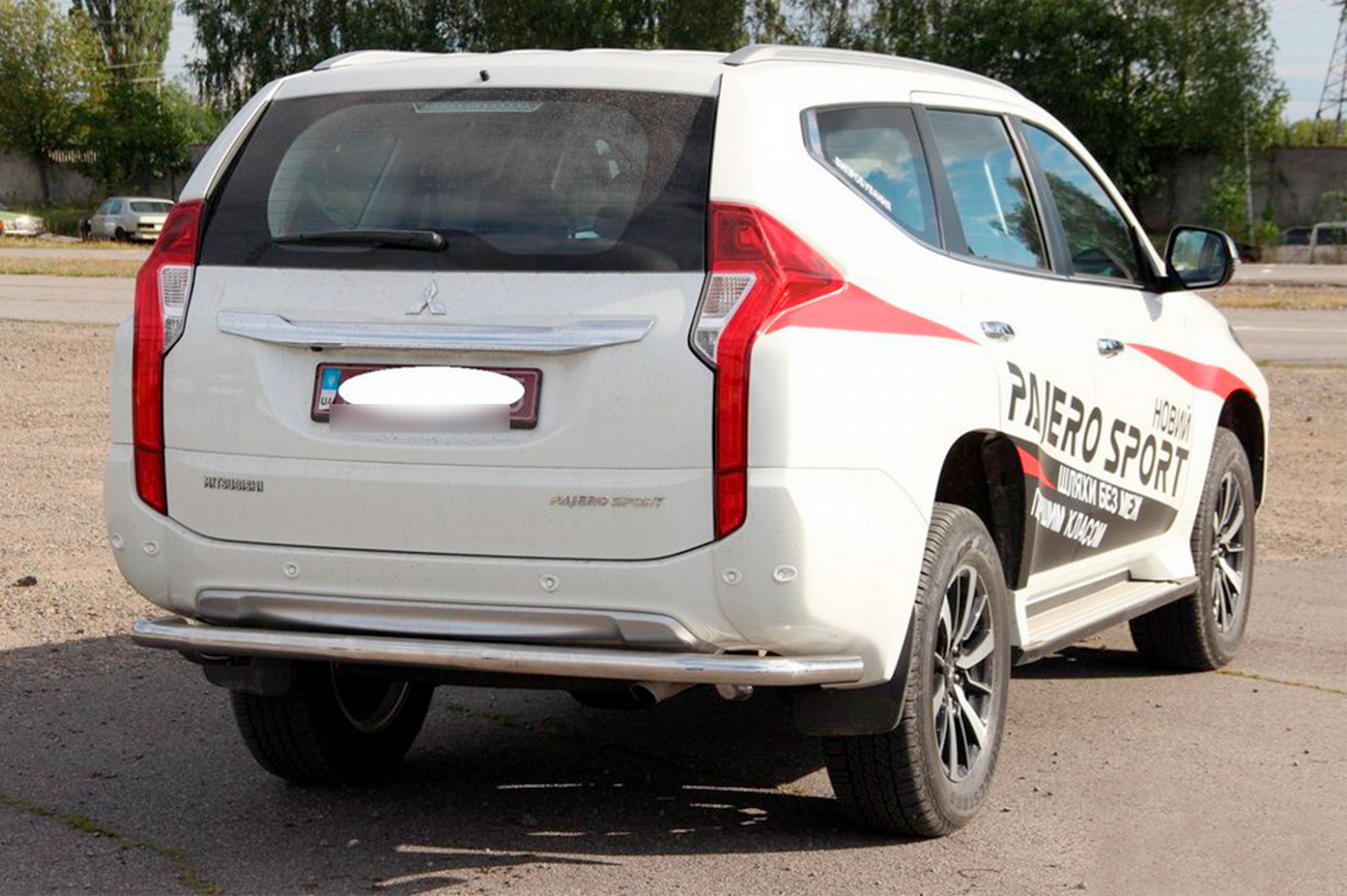 Rear Guard AK005 (Stainless Steel) for Mitsubishi Pajero Sport 2015- - image 6