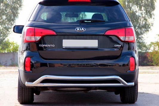 Rear Bar AK007-2 (Stainless Steel) for Kia Sorento II XM 2009-2014 - image 1