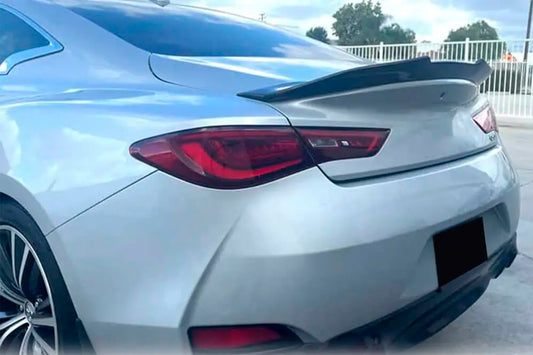Spoiler V2 (for Q60 2016-2022, Carbon) for Infiniti Q50/Q60 2013-2024 - image 1