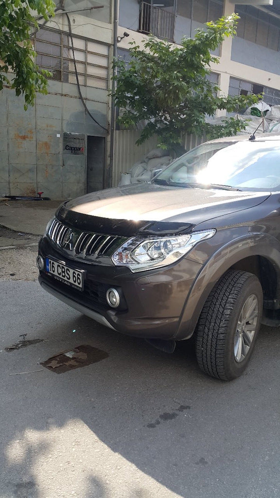 Hood Deflector (2015-2019, EuroCap) for Mitsubishi L200 2015-2024 - image 9