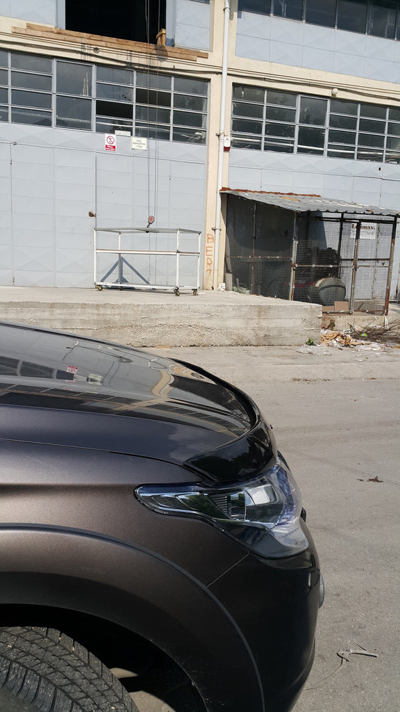 Hood Deflector (2015-2019, EuroCap) for Mitsubishi L200 2015-2024 - image 6