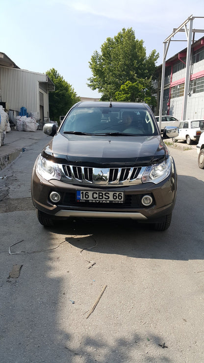 Hood Deflector (2015-2019, EuroCap) for Mitsubishi L200 2015-2024 - image 7