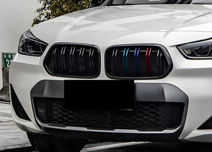 Kidney Grilles M-Look (M-Color) for BMW X2 F39 2018-2023 - image 1