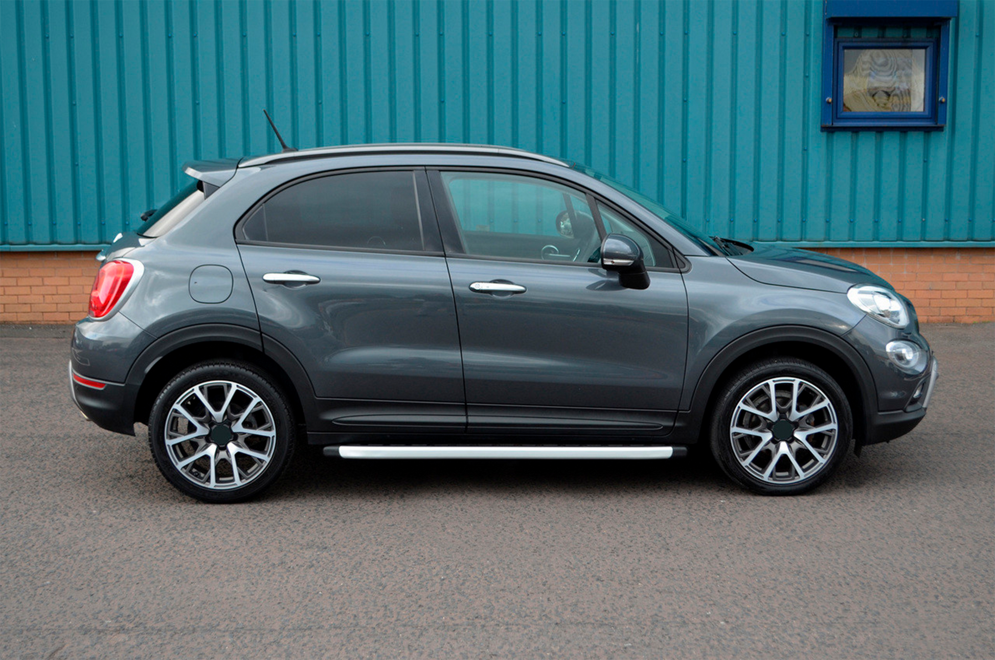 Side Steps Fullmond (2 pcs, Aluminum) for Fiat 500X 2014-2024 - image 4