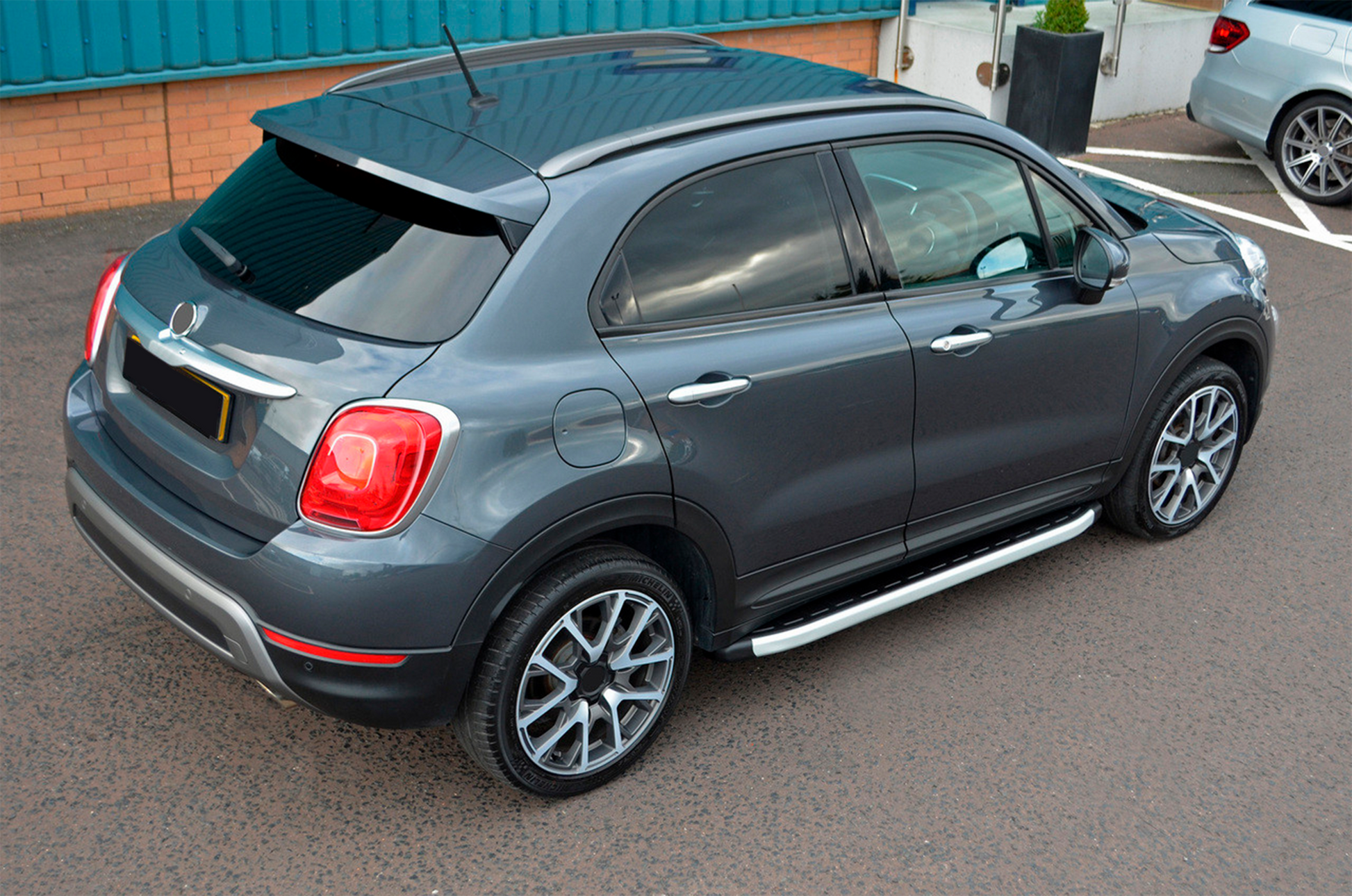 Side Steps Fullmond (2 pcs, Aluminum) for Fiat 500X 2014-2024 - image 5