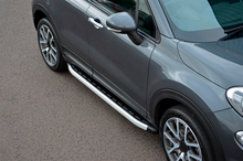 Side Steps Fullmond (2 pcs, Aluminum) for Fiat 500X 2014-2024 - image 2