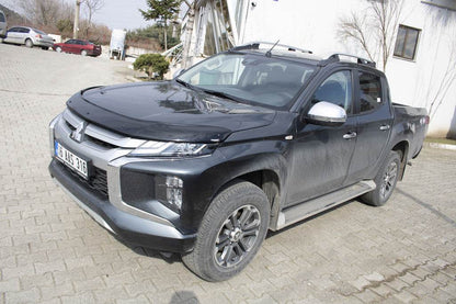 Hood deflector (2019+, EuroCap) for Mitsubishi L200 2015-2024 - Reelken Auto