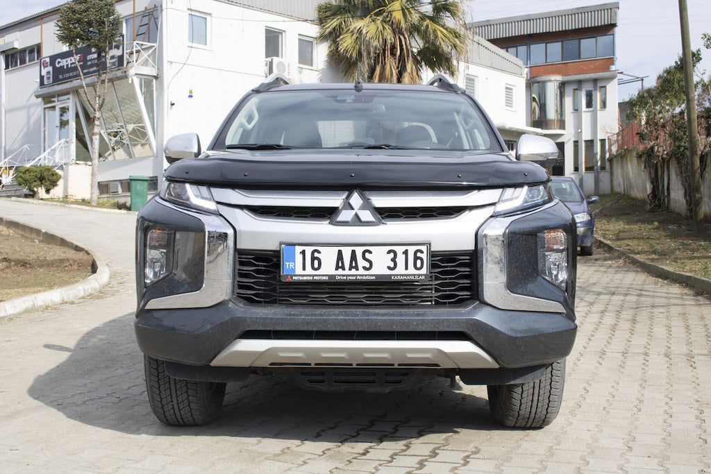 Hood Deflector (2019+, EuroCap) for Mitsubishi L200 2015-2024 - image 14