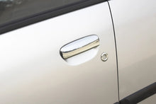 Chrome Door Handle Covers (4 pcs, Stainless Steel) for Mitsubishi Colt 2004-2012 - image 1