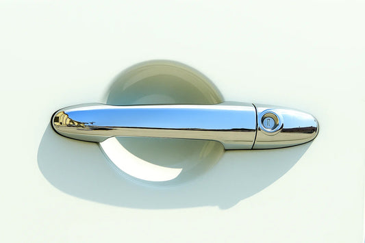 Chrome Door Handle Covers (4 pcs, Stainless Steel) for Volkswagen Crafter 2006-2016 - image 1