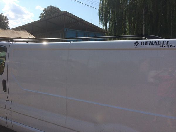 Black Roof Rails for Renault Trafic 2001–2015 - image 9