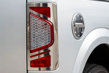 Chrome Tail Light Covers Version No.2 (2 pcs, Stainless Steel) for Ford Connect 2010-2013 - image 1