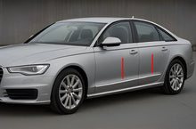 Chrome Door Moldings (6 pcs) for Audi A6 C7 2011-2017 - image 1