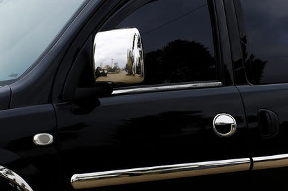 Window Trim (2 pcs, Stainless Steel) for Opel Combo 2002-2012 - image 1