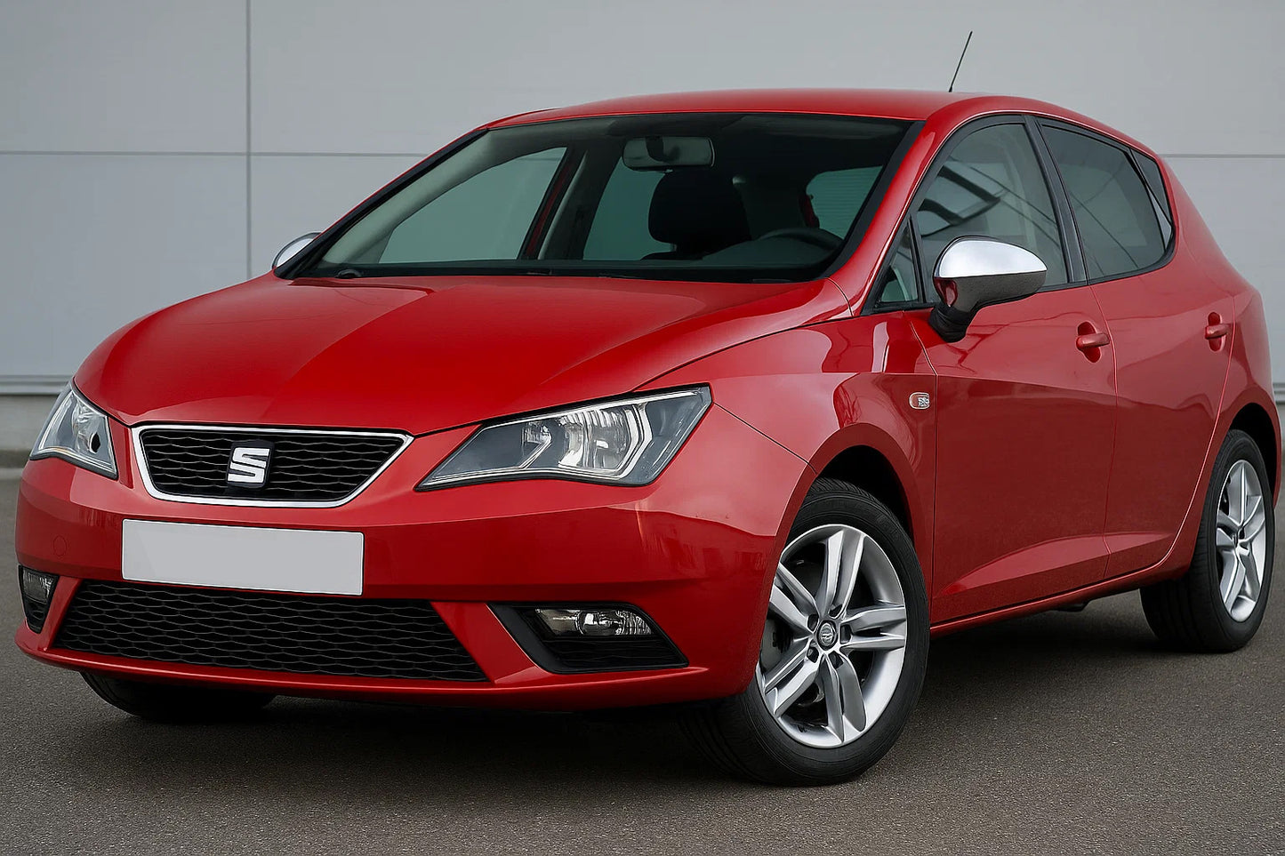 Mirror Covers (2 pcs, Stainless Steel) for Seat Ibiza 2010-2017 - image 1