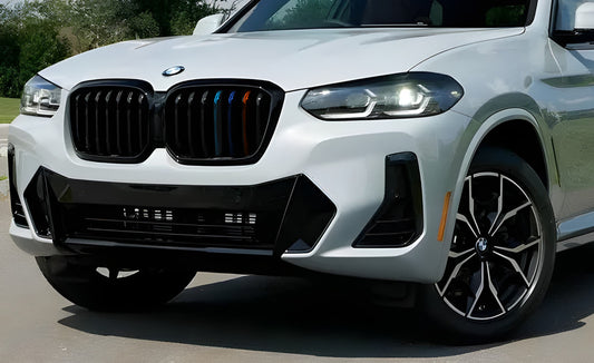 Kidney Grille 1 Bar (2021+, M-Color) for BMW X3 G01 2018- - image 1