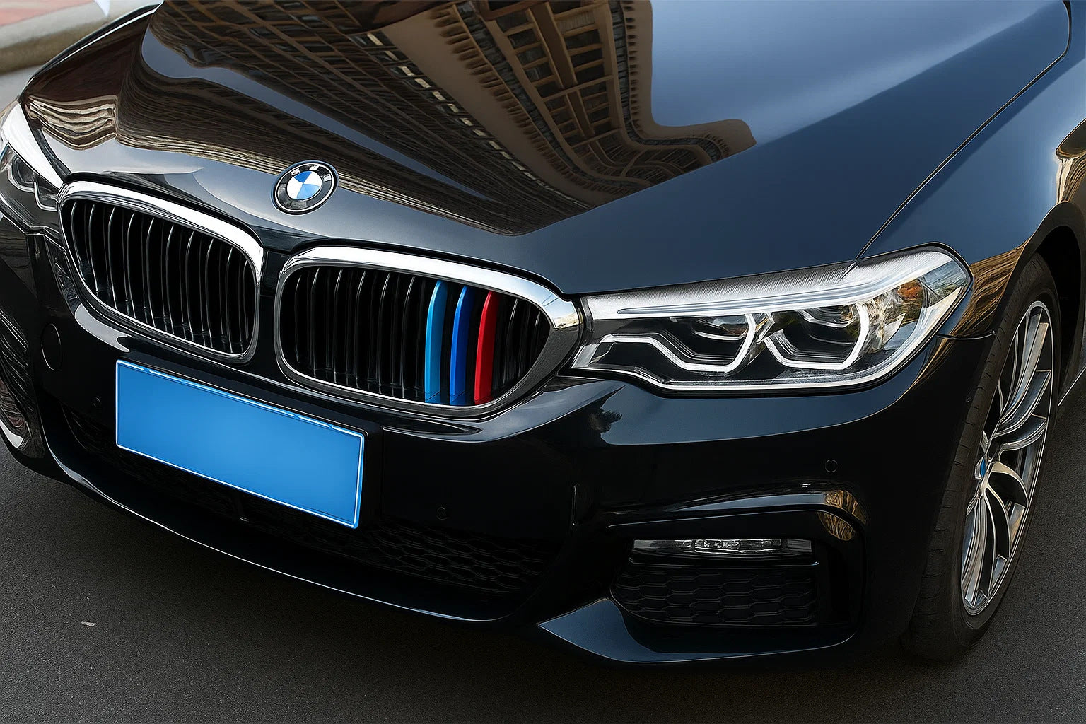 Kidney Grilles (3 pcs) for BMW 5 Series G30/31 2017-2023 - image 4