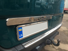 Trunk trim above license plate BlackChrome (stainless steel) for Volkswagen Crafter 2006-2016 - image 1