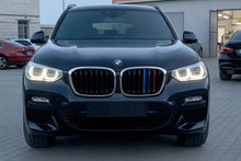 Kidney Grilles 1 Bar (2018-2021, M-Color with Chrome Trim) for BMW X3 G01 2018- - image 1